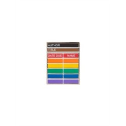 Library Card Pride Enamel Pin