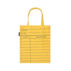 Library Card (Light Yellow) Tote Bag