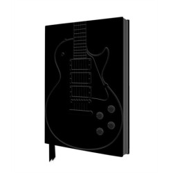 Black Gibson Guitar Artisan Art Notebook (Flame Tree Journals)