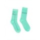 Library Card (Mint Green) Socks - Large