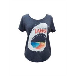 Jaws Women's Relaxed Fit T-shirt Xxx-large