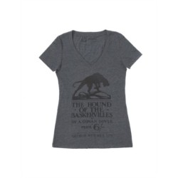 The Hound of the Baskervilles Women's V-neck T-shirt X-large