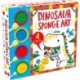 Dinosaur Sponge Art