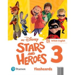 My Disney Stars and Heroes British Edition Level 3 Flashcards