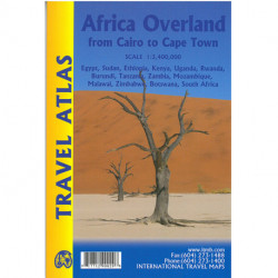 Africa Overland: Cairo to Cape Town Travel Atlas
