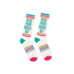 Read Your Socks Off Gym Socks - Small