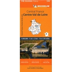 Centre - Michelin Regional Map 518