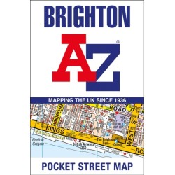 Brighton A-Z Pocket Street Map