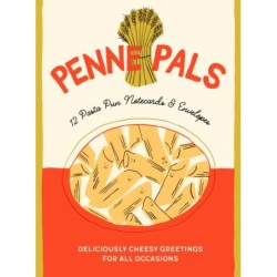 Penne Pals: 12 Pasta Pun Notecards & Envelopes
