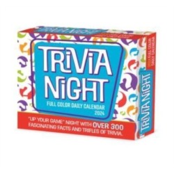 Trivia Night 2024 6.2 X 5.4 Box Calendar