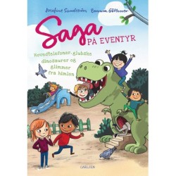 Saga på eventyr (5) - hovedtelefoner, glubske dinosaurer og glimmer fra himlen