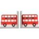 Sass & Belle London Bus Bookends