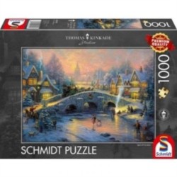 Spirit of Christmas by Thomas Kinkade - 1000 Piece Schmidt Puzzle