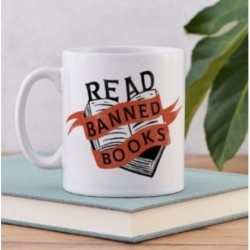 Read Banned Books Literary Mug