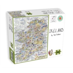 Map of Ireland Jigsaw 1000 Piece Puzzle