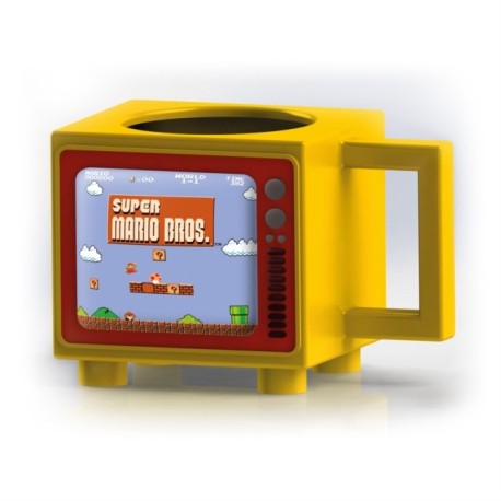 SUPER MARIO BROS (LIKE A BOSS) RETRO TV HEAT CHANGE MUG