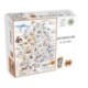 Map of Northumberland Jigsaw 1000 Piece Puzzle
