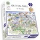 Map of North York Moors Jigsaw 1000 Piece Puzzle