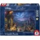 Disney - Beauty and the Beast Dancing in the Moonlight by Thomas Kinkade 1000 Piece Schmidt Puzzle