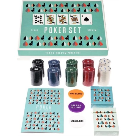 Texas hold'em poker set