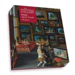 National Gallery's Cognoscenti in a Room hung with Pictures 1000 Piece Puzzle