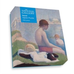 National Gallery's Bathers at Asnieres 1000 Piece Puzzle
