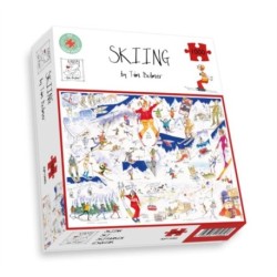 Tim Bulmer's Skiing Jigsaw 1000 Piece Puzzle