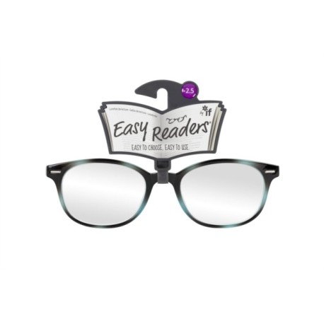 Easy Readers – Round Blue / Black +2.5