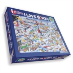 Mike Jupp's I Love Boats - 1000 Piece Puzzle