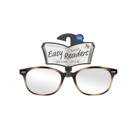 Easy Readers – Round Beige / Brown +2.0