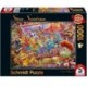 Cat Mania by Steve Sundram - 1000 Piece Schmidt Puzzle