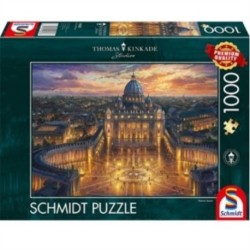 Vatican Sunset by Thomas Kinkade - 1000 Piece Schmidt Puzzle