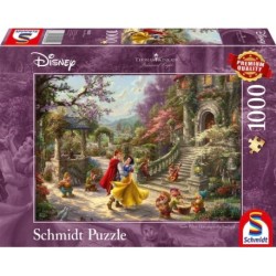 Disney - Snow White Dancing in the Sunlight by Thomas Kinkade 1000 Piece Schmidt Puzzle