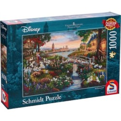 Disney - 101 Dalmatians by Thomas Kinkade 1000 Piece Schmidt Puzzle