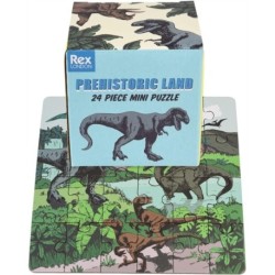 Mini jigsaw puzzle - Prehistoric Land