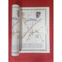 Walmley Village 1882 - Old Map Supplied Rolled in a Clear Two Part Screw Presentation Tube - Print Size 45cm x 32cm