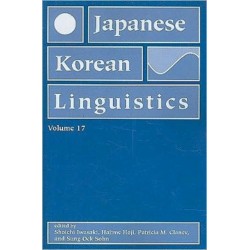 Japanese/Korean Linguistics, Volume 17