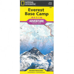 Everesst Base Camp Adventure Travel Map