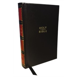 KJV Holy Bible: Compact Bible with 43,000 Center-Column Cross References, Black Hardcover, Red Letter, Comfort Print: King James Version