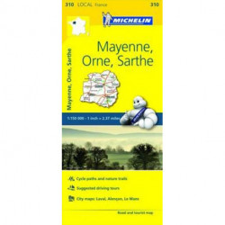 France blad 310: Mayenne, Orne, Sarthe