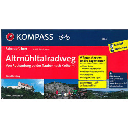 Altmühltalradweg: Von Rothenburg ob der Tauber nach Kelheim