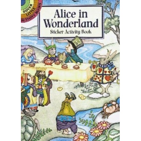 Alice in Wonderland Sticker Activity Book