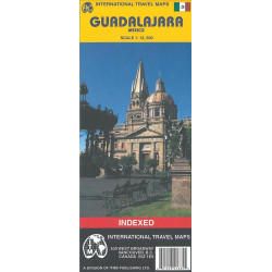 Guadalajara, Itm City Map
