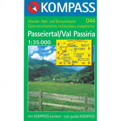 Passeiertal/Val Passiria, Kompass Wanderkarte 044