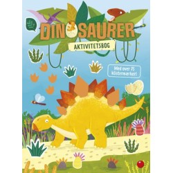 Dinosaurer aktivitetsbog: med over 75 klistermærker!