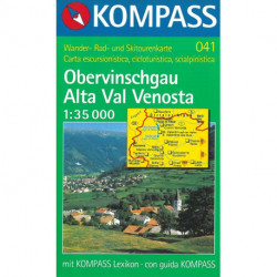 Obervinschgau/Alta Val Venosta, Kompass Wanderkarte 041