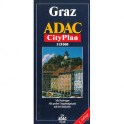 Graz, ADAC Stadtplan