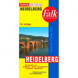 Heidelberg, Falkplan Falk-Faltung