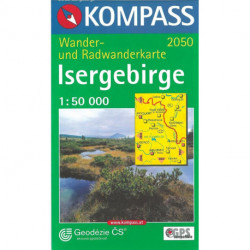 Isergebirge (Jizerske Hory), Kompass Wander- u. Radwanderkarte 2050
