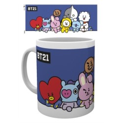 BT21 Mug - Chimmy Tata Shooky Cooky RJ Koya Mang & Van